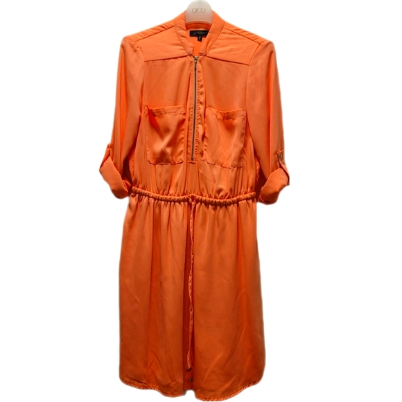 Dynamite lightly lined, orange dress - Picture 1 of 2